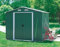 ITALFROM Box Casetta Casette Rimessa Ripostiglio Garage Auto per Giardino Lamiera Zincata Misura cm 131X205X175,5h - cod. [4439]