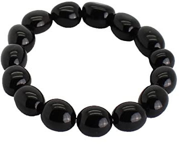 Budawi® - Onyx Edelstein Armband Stretcharmband Armschmuck