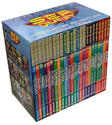 Adam Blade Sea Quest The Underwater Adventure Collection 24 Books Set