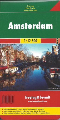 Freytag Berndt Stadtpläne, Amsterdam - Maßstab 1:12 500
