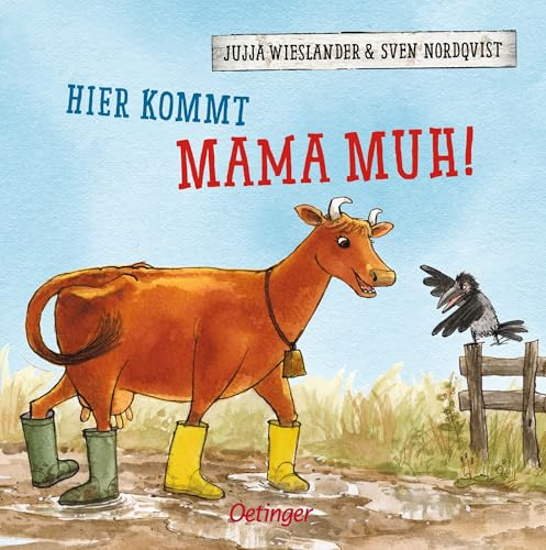 Hier kommt Mama Muh!: Pappbilderbuch-Abenteuer der neugierigen Kuh für Kinder ab 2 Jahren: Kinderbuch-Klassiker ab 2 Jahren über eine abenteuerlustige und neugierige Kuh