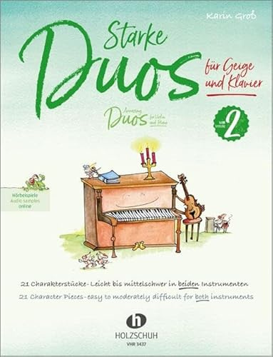 Starke Duos 2: 21 Charakterstücke - Leicht bis mittelschwer in beiden Instrumenten