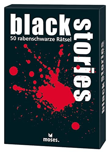 moses. black stories | 50 rabenschwarze Rätsel | Das Krimi Kartenspiel