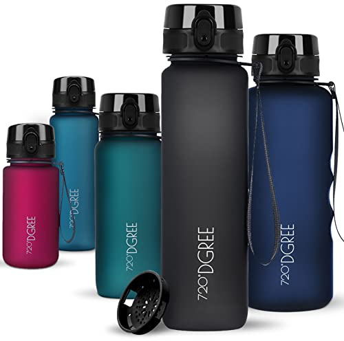 720°DGREE Trinkflasche „uberBottle“ Sieb – 6 Größen, über 40 Farben wählbar