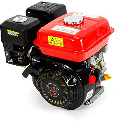 Motor de gasolina, 7,5 CV, motor fijo, para kart, de accionamiento, de cambios, 4 tiempos, refrigerado por aire, alimentación por gravedad, industria para bombas y barcos
