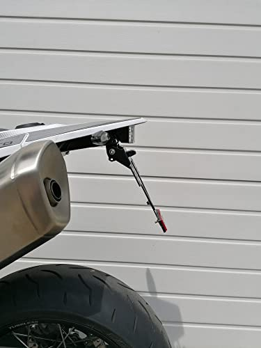 Kennzeichenhalter GroFaTec EVO Set für Husqvarna 701 Supermoto 2016-2026 Kennzeichenträger Nummernschild Träger Halter kurzes Heck Heckumbau Porta Targa huski sm