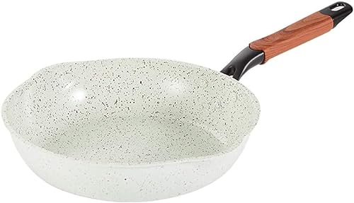 REJOON 26CM Keramik-Antihaft-Bratpfanne Spiegeleipfanne Steakpfanne Gasherd Induktionsherd Allgemein (Größe: 10,2 Zoll lang x 2,2 Zoll hoch)