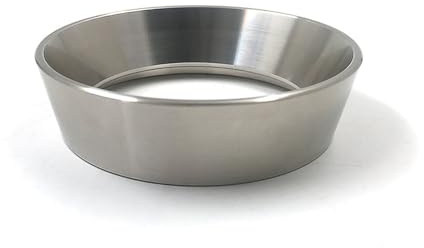 ponezg 58mm Espresso Dosierring Dosiertrichter Edelstahl Trichter für 58mm Portafilter, 58mm Espresso Funnel, 58 mm Gaggia Espresso Zubehör Kaffee Dosierring (20mm Höhe, Nicht Magnetisch)