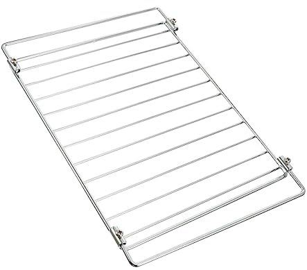 KICHOUSE 1pezzi Elettrico Rete Per Barbecue Rete in Inossidabile Leggera e Facile Da Trasportare e Utilizzare