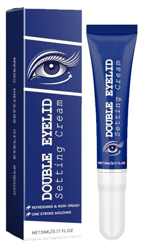 Crème Contour des Paupières Lifting Longue Durée, Gel Contour des Paupières Naturel Waterproof, Lifting Instantané pour Paupières Tombantes, Apaisées, Inégales ou Simples. (1pcs)