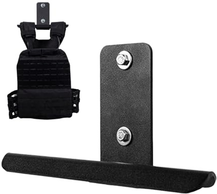 Smileshiney Supporto per piastre di peso, supporto da parete in acciaio multifunzione, per la casa, per palestra, fitness, garage, negozi, biciclette, palloni da calcio, moto