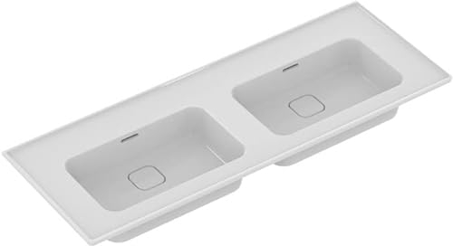 Ideal Standard Strada II Möbelwaschtisch T3636, ohne Hahnloch, 1200 mm, Farbe: Weiß mit Ideal Plus