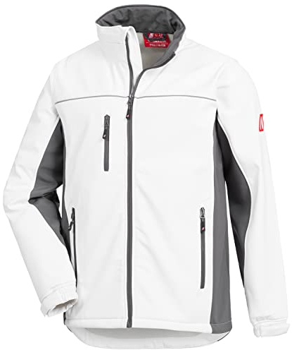 NITRAS Motion Tex Light 7153 Softshell jacket - windproof jacket for work - white - M