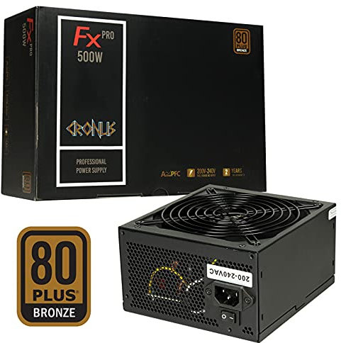 Evo Labs CRONUS-500ATV power supply unit 500 W 20+4 pin ATX Black