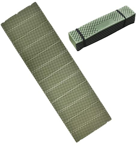 Yiida Esterilla aislante para exteriores, pícnic, playa, plegable, espuma resistente a la humedad, para senderismo, mochileros, camping, playa, viajes y actividades al aire libre