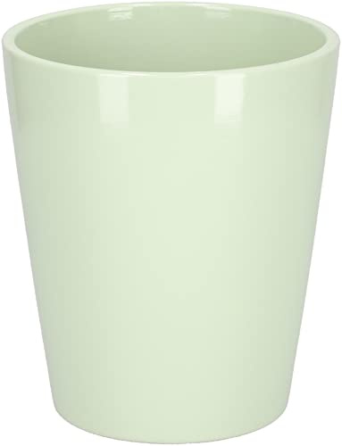KOTARBAU® Keramik Blumentopf Übertopf für Orchideen H 150mm ⌀ 120 mm Minze