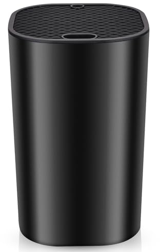 WELLSTAR Messerblock ohne Messer, Unbestückt Universal Messerblock,Sicherer Messerhalter Platzsparender,Plastik, für 16-18 Messer, Abnehmbar für einfache Reinigung