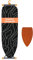 Happhom Ironing Board, Compact and Space Saver Patented Ironing Board with Extra Thick 3 Layer Cover, Height Adjustable, Easy Storage with Smart Hanger and Heavy Duty Steel Legs, Black (33x110 cm)