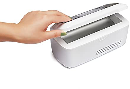 Mini Scatola refrigerata per insulina Refrigerazione Portatile Domestica Termostato per Auto Ricaricabile Medicina Intelligente Piccolo e Dispositivo di Raffreddamento per insulina
