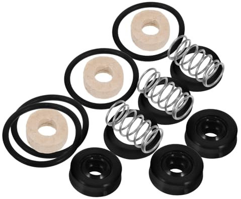 KONTONTY Kit Guarnizioni per Pompa Idropulitrice, Tenuta Salda, Compatibile Attrezzature Meccaniche, per Riparazioni Rapide e Uso Domestico