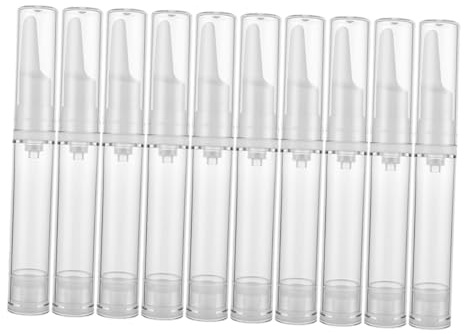 iplusmile 10pièces Flacon de Sérum pour Yeux Flacon Airless Cosmétique sous Vide sans Air