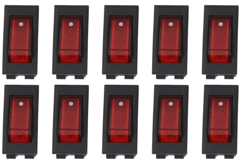 FACAIIO KCD3 Interrupteur à bascule 2 vitesses 3 broches 220 V