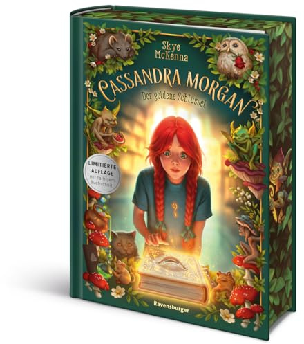 Cassandra Morgan, Band 1: Der goldene Schlüssel (Dein SPIEGEL Bestseller, Hexen-Fantasy für Mädchen und Jungen ab 10 Jahren, mit wunderschönem Farbschnitt) (Cassandra Morgan, 1)
