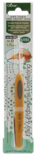Clover Soft Touch Häkelnadel - Stärke 1,75mm
