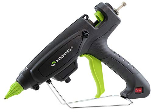 Surebonder PRO2-220 - Pistola per colla a caldo professionale, 220 Watt, temperatura regolabile, utilizza bastoncini da 7/16