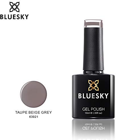 Bluesky GEL POLISH Taupe Beige Grey - Nail Gel Polish UV LED Soak Off 63921 Gel 10ml