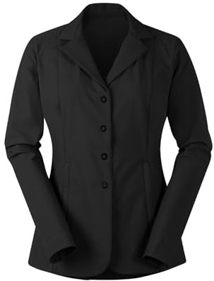 Kerrits Stretch Competitor Koat 4-Snap Black Size: S