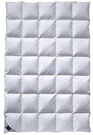 Billerbeck Daunendecke Basilia 513 Kassette II warm, Füllung: 80% Daunen, 20% Federn 155x220 cm