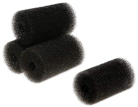 Senzeal 4PCS Pre-Filter Foam Sponge Roll Aquarium Filter Intake Cover for Aquarium Fish Tank(Small)