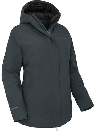 Bergson JOKINE | Damen Winterparka - Eleganter Damen Winterparka mit Supra-Tex 20.000 Membran, Normalgrößen, 100% wasserdicht (20.000 mm Wassersäule) & Winddicht, verschweißte Nähte, höchste Atmungsa