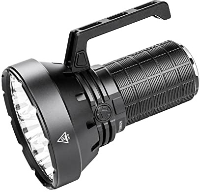 IMALENT SR16 LED Taschenlampe 55000 Lumen, Aufladbar Typ-C Taktische Taschenlampen Extrem Hell, Batteriebetrieben, 7 Lichtmodi, XHP50 Wasserdicht IP56 Torch für Outdoor Camping Notfäll