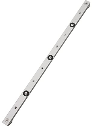 Schlitz Gehrungsstange,Führungsschiene Tischkreissäge aus Aluminiumlegierung T Nut Schiene,Langlebig Im Gebrauch,Gehrungslehre und Vorrichtungsstange,DIY Holzbearbeitungswerkzeuge (1, 450mm)