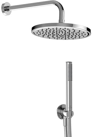 Ideal Standard - Idealrain Duschset, rund, 5-teilig, Duschset für Badezimmer, verchromt