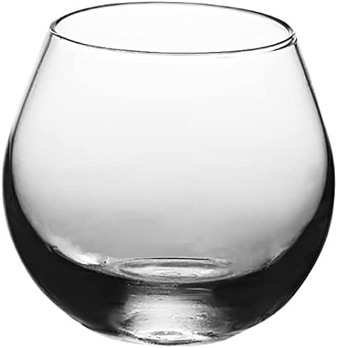 QTANZIQI Handcrafted Wooden Beer Mug, Nordic-Inspired, Customizable Egg-Shaped Beer Cup, Unique Freezable Design, 330ml Capacity, Unconventional Beer Glass for Drinking Pleasure