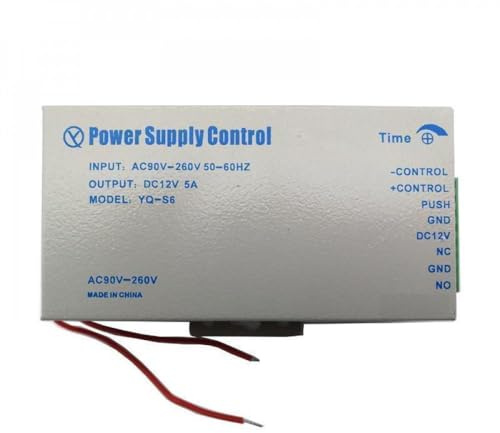 BT Security Alimentation 230v / 12v 5a avec Relais temporisée