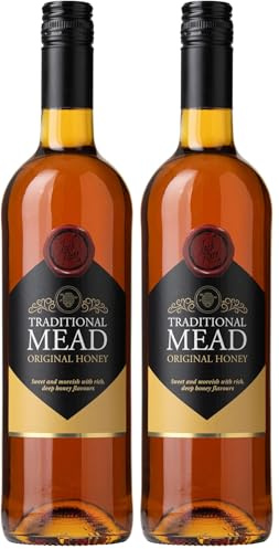 The Lyme Bay Winery Traditional Mead 75cl (Pack of 2)