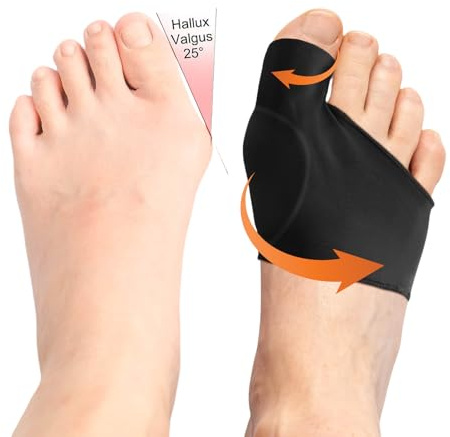 Yamobi Hallux Valgus Korrektur Socken, Elastische Hallux Valgus Bunion Corrector FüR MäNner Und Frauen, Zehenspreizer FüR Schmerzlinderung Und FußKorrektur