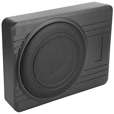 Subwoofer 10 Pollici 12V 800W Sotto il Sedile Altoparlante Sottile per Bassi Audio Suono Chiaro per la Modifica Dell'auto
