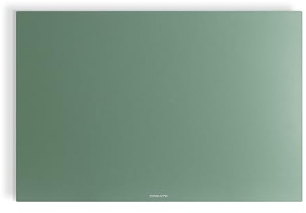 CREATE/WARM MINIMAL IR/Calefactor infrarrojo de pared con WiFi verde sage/Para estancias de hasta 10m². control desde la app. protección IP24. acabado espejo. 520W