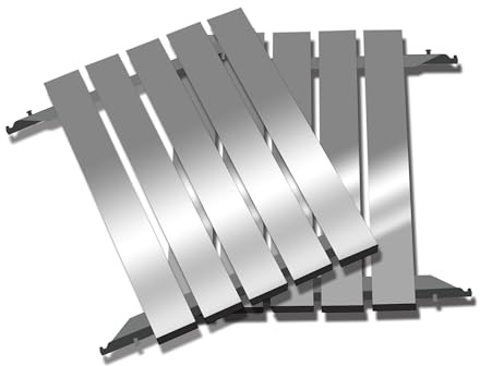 Quantfire Side Shelves Big Green Egg Accessories, Stainless Steel Folding Side Shelves, Pair of 2, Fit for XL Big Green Egg Replacement Parts Grill & Smoker Accessories