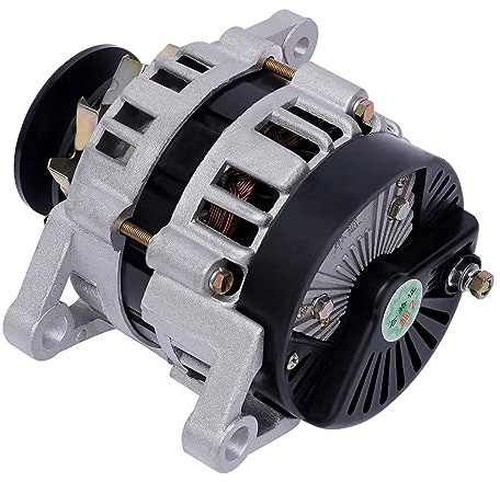 Generador AG sin escobillas de 2000 W, 12 V/24 V CC, generador de imán permanente sin escobillas, generador síncrono de baja velocidad para motores diésel monocilíndricos en automóviles y vehículos ag