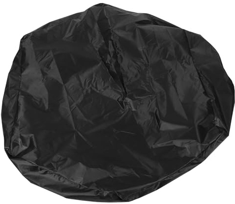 Generic Hexagonal Waterproof Sandpit Cover 210D Oxford Fabric Green Protective Sandbox Canopy with Drawstring, Garden Pool and Sandpit Protector 140x110x20cm