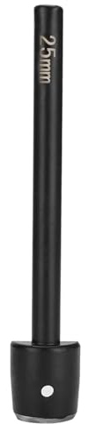 KooingTech 25mm Eckenstanzer, Halbkreis Stanz Eckenschneider | Halbe Runde Ecke Eckstanzer, Lederhandwerkswerkzeuge, Schwarz