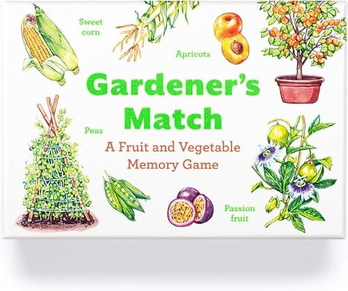 Gardener’s Match: A Fruit and Vegetable Memory Game
