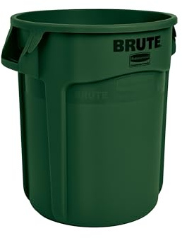 Rubbermaid Commercial Products FG262000DGRN Collecteur de Déchets 76 l Vert Foncé