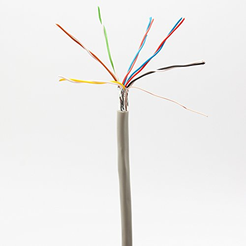 Telefonkabel 6x2x0,6mm J-Y(ST) Y 50m rund für Unterputzmontage, Fernmelde-Installationsleitung 12-adrig